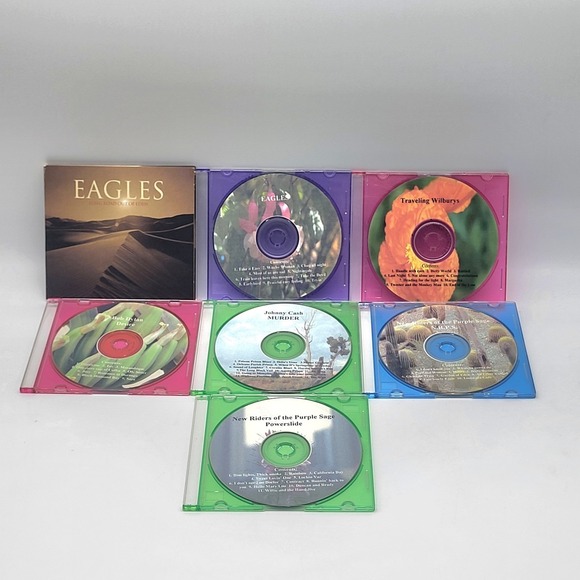 Other - Classic Country Rock CD Lot (7) Eagles Dylan Johnny Cash Traveling Wilburys NRPS